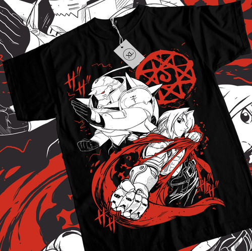 Maglietta anime fullmetal - maglietta,