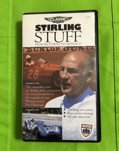 Stirling moss vhs - vhs,