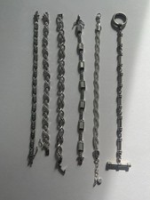 Lotto bracciali argento - 6,