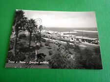 Cartolina Torre a Mare ( Bari ) - Giardini pubblici 1955 ca.