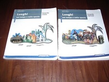  LIbri di testo di geografia Luoghi nel tempo e nello spazio 2 volum De Agostini