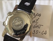 Plexi Glass  Enicar Sherpa jet GM RARE PARTS ref 148-35-02-NO WATCH