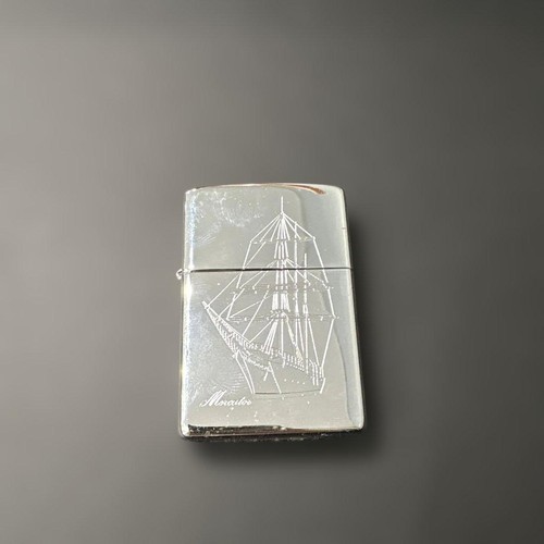 Zippo accendino argento inciso