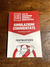 TESTBUSTERS simulazioni commentate per test di ammissione medicina e odontoiatri