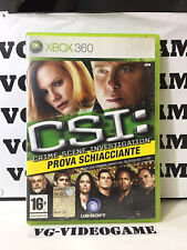 CSI: PROVA SCHIACCIANTE , XBOX