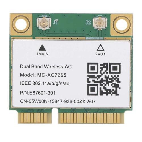 Scheda rete ac7265 pci - di, mc