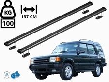 BARRE PORTATUTTO TETTO PER LAND ROVER DISCOVERY 5 PORTE 1998-2004 PORTATA 100 KG