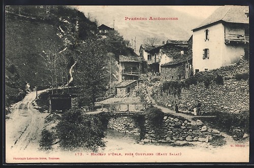 Cpa orle vue hameau près - du,