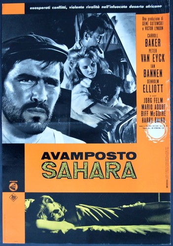 Fotobusta avamposto sahara - fotobusta,