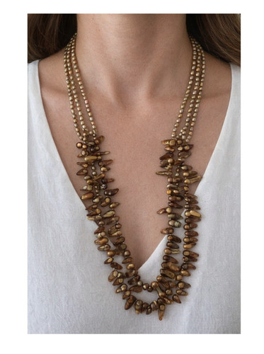 Collana collier lunga pietra - lunga,
