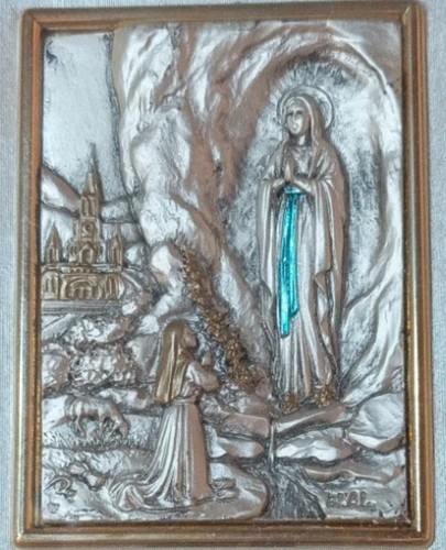 Quadro argento 925 madonna - quadro,