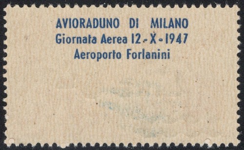 Erinnofilo 1947 - erinnofilo,
