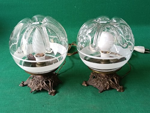Vecchia coppia lampade - vecchia,
