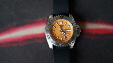 Seiko 5 Sports Orange 7S36-03N0 SNZG49 giorno/data @3 cassa gomma automatica 45mm uk