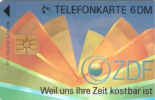 Series german chip - o, phonecard
