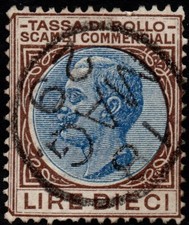 ITALIA REGNO 1925 - TASSA DI