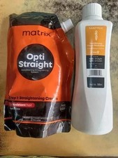 MATRIX Opti Crema Raddrizzante Straight Resistant 500ml e Neutralizzante 500ml