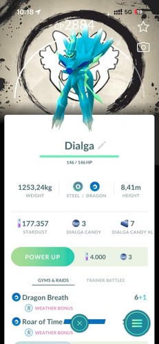 Pokémon shiny dialga - pokémon,
