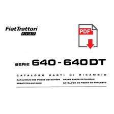 Catalogo ricambi FIAT 640 DT Manuale parti esplosi trattore SPARE PARTS CD