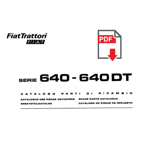 Catalogo ricambi fiat 640 - catalogo,