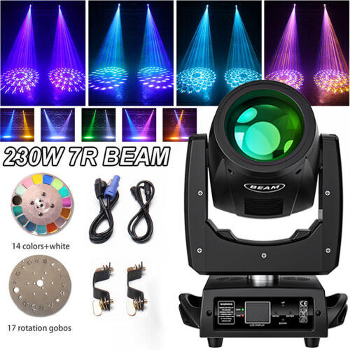 Luce testa mobile 230w - luce, 7r