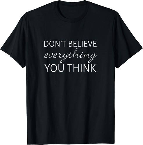 Shirt maglietta non - t-shirt, credere
