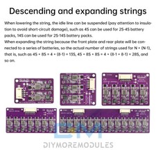 Scheda equalizzatore attivo induttivo ad alta corrente batteria agli ioni di litio 3S 4S 6S 8S 14S.