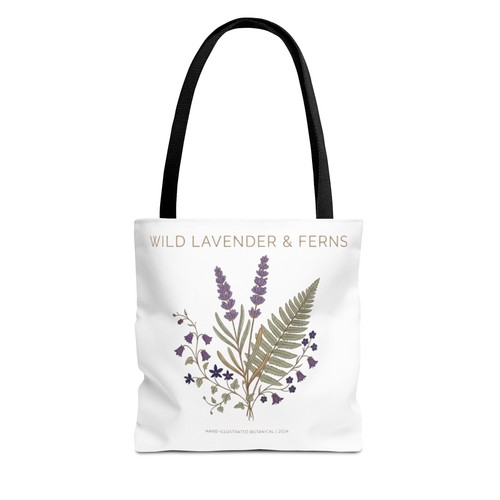 Borsa tote selvatica - , lavanda