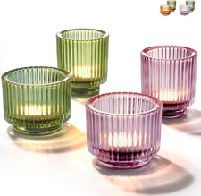 Portacandele Vetro Colorato -