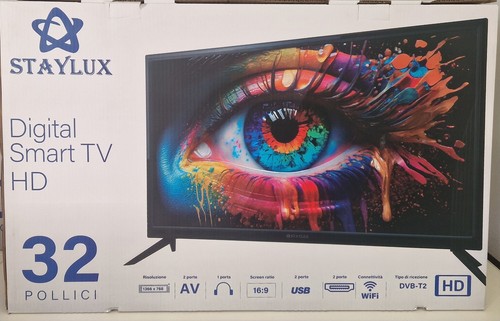 Smart staylux led hd tv - led,