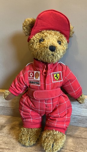 Ferrari teddy raro peluche - ferrari,