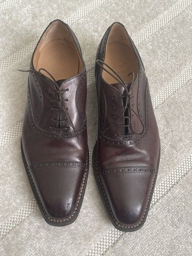 Scarpe oxford pelle marrone - in,