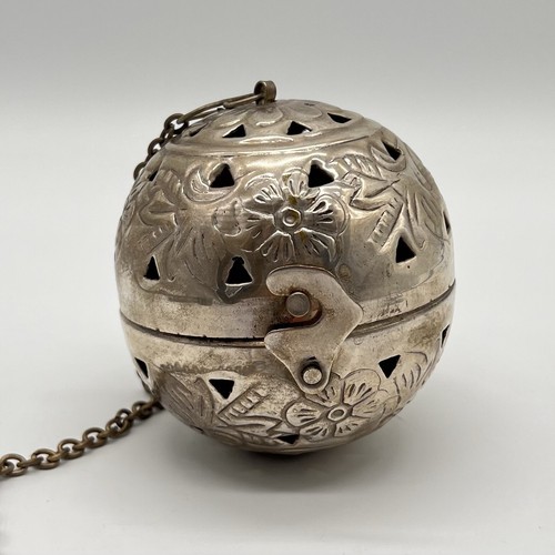 Potpourri ottone argentato - (6),