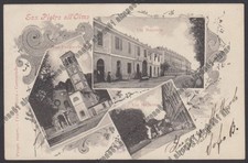 MILANO CORNAREDO 05 SAN PIETRO ALL'OLMO - VEDUTINE Cartolina viaggiata 1900