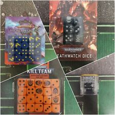 Warhammer Dice Various Games and Armies