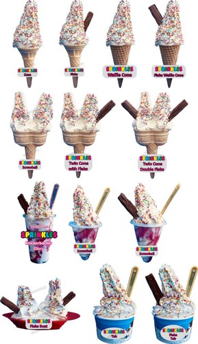 Adesivo furgone gelato - adesivo,