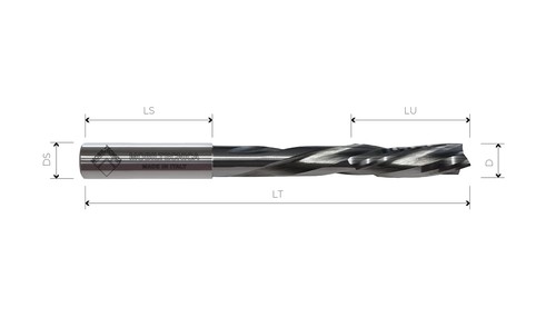 Mtec511 frese elicoidali hw - elicoidali, in
