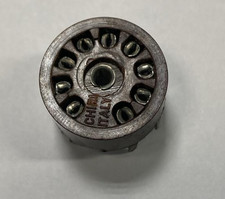 Zoccolo per valvole in bachelite 9 pin