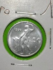  50 LIRE 1990 VULCANO 2°TIPO