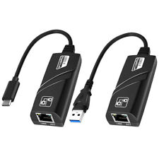 Adattatore Convertitore di Rete da USB 3.0 a RJ45 Ethernet LAN 10 100 1000 Mbps