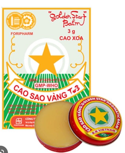 Baume doré étoile việt nam - doré,