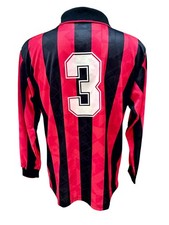 MAGLIA MILAN MALDINI MATCH WORN ISSUE SHIRT JERSEY CAMISETA 1995/1996 COA