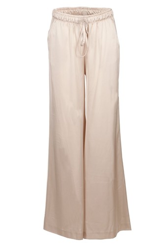 Pantaloni setosi con elastico