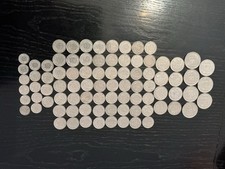 Lotto di 87 Monete Svizzere In ottimo stato composto Come da Foto 