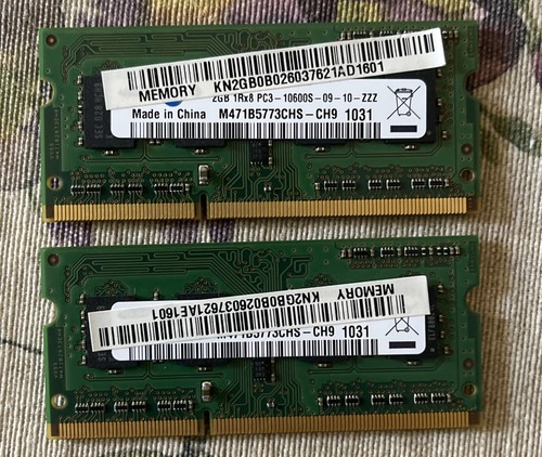 4gb samsung ddr3 5v - (2x2gb),