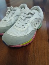 Chanel Multicolor Suede And