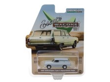 Pannello posteriore quadrato VW Volkswagen Tipo 3 - 1965 - grigio - luce verde 1:64