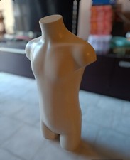 Manichino mezzo busto bambino bianco