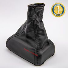 Cuffia del cambio per Opel Astra F Vectra A Calibra Kadett E Corsa B Nero Pelle