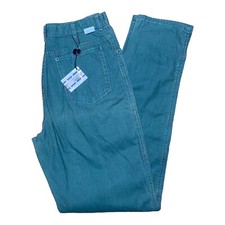 Pantalone MISSONI SPORT taglia 46 W30 L33 verde fondo di magazzino Made in Italy donna